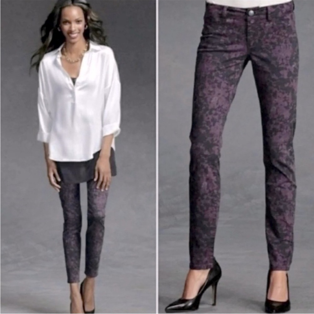 CAbi Purple Skinny Jeans